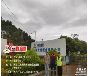 云南大维肥业有限公司职业病危害因素定期检测