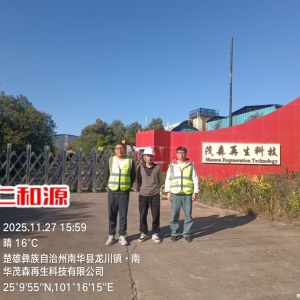 南华茂森再生科技有限公司2025年度职业病危害因素定期检测